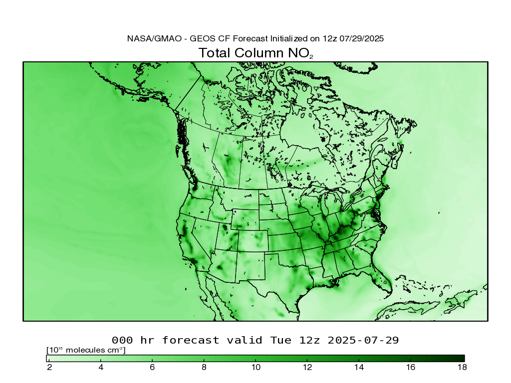 GMAO Latest Total Column Map