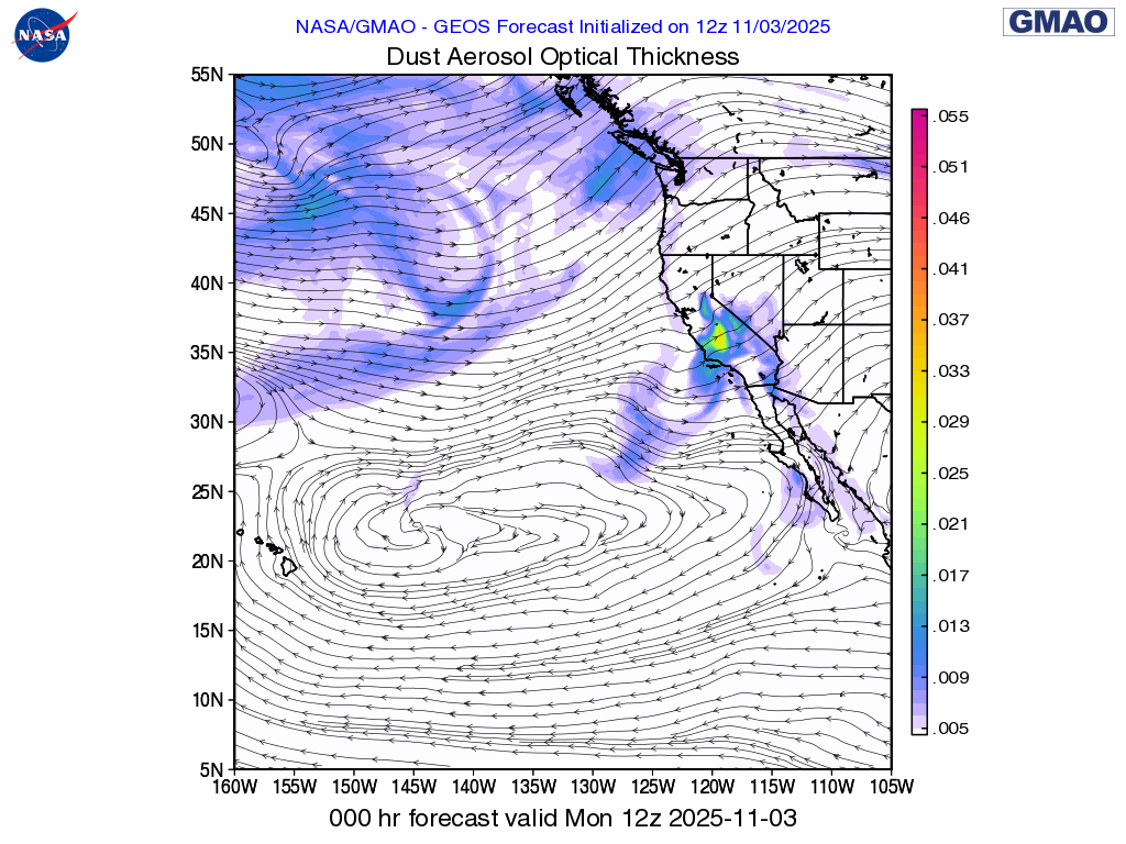 AEOLUS-CALVAL GMAO Mission Support 2D ChemWx