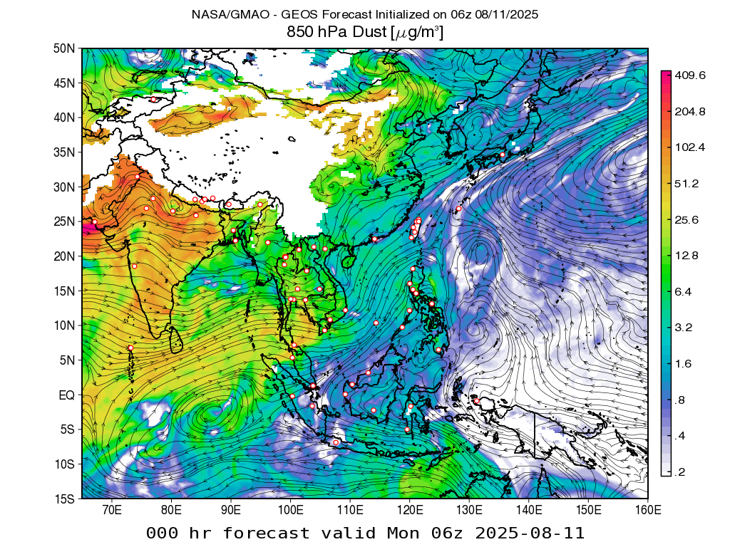 CAMP2EX GMAO Mission Support 3D ChemWx