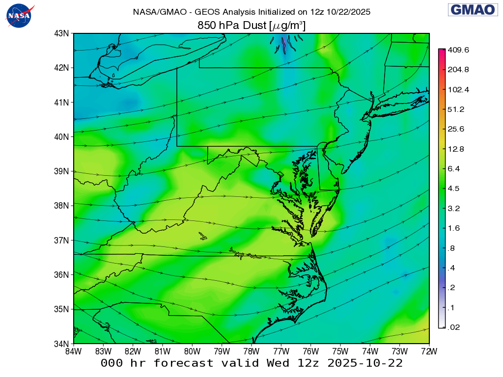 SARP-East GMAO Mission Support 3D ChemWx