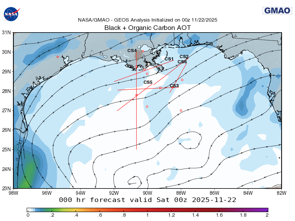 SCOAPE-II GMAO Mission Support Custom Products