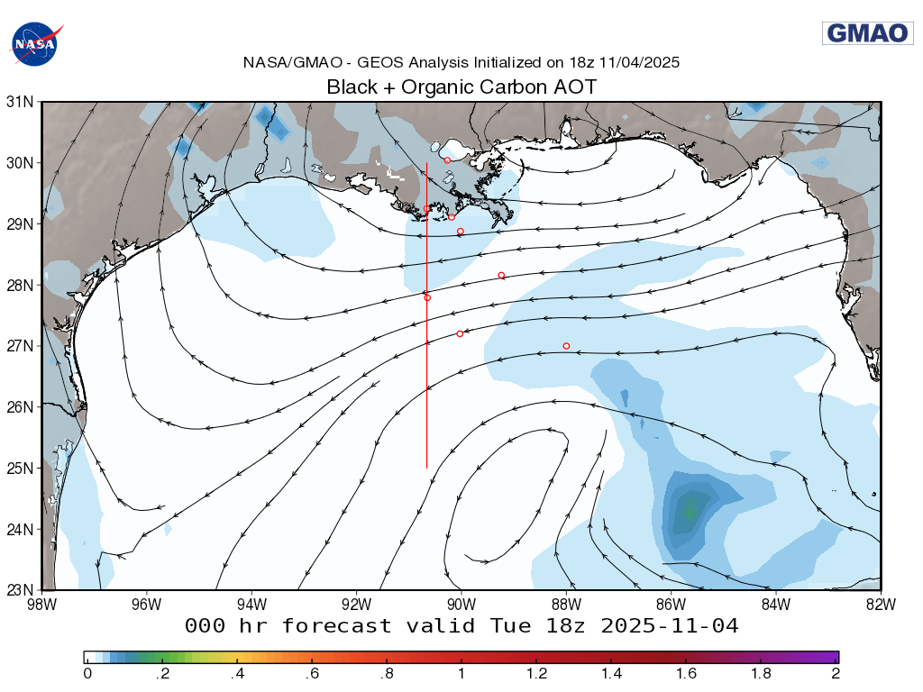 SCOAPE GMAO Mission Support Custom Products