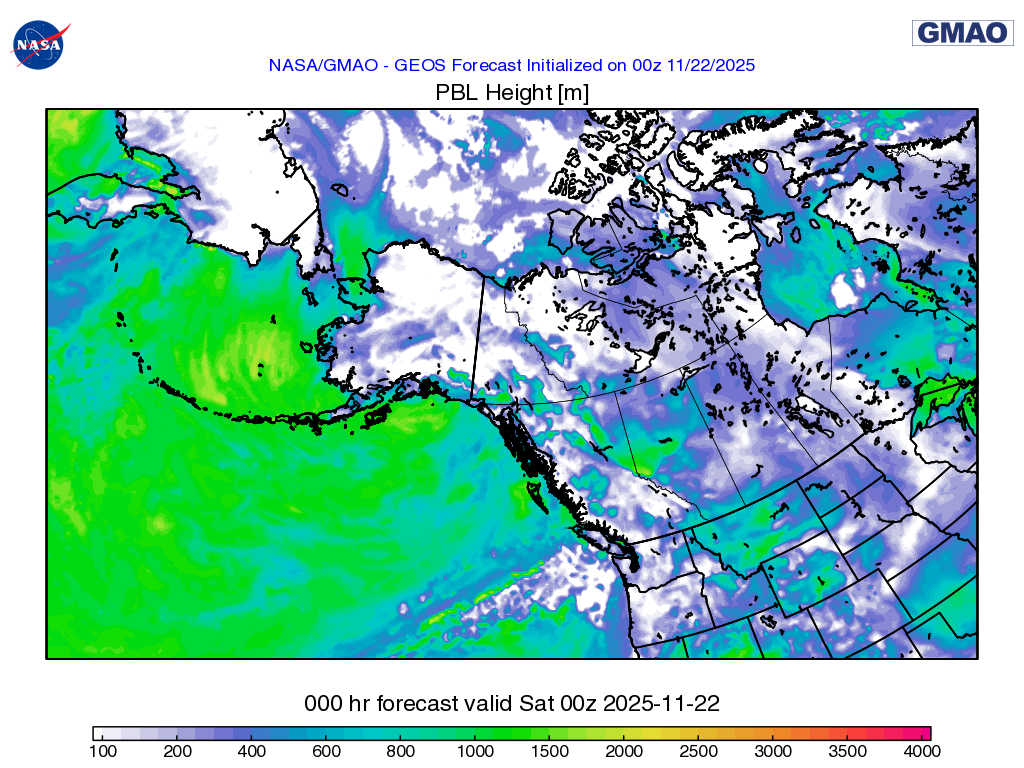 ABOVE GMAO Mission Support WxMaps
