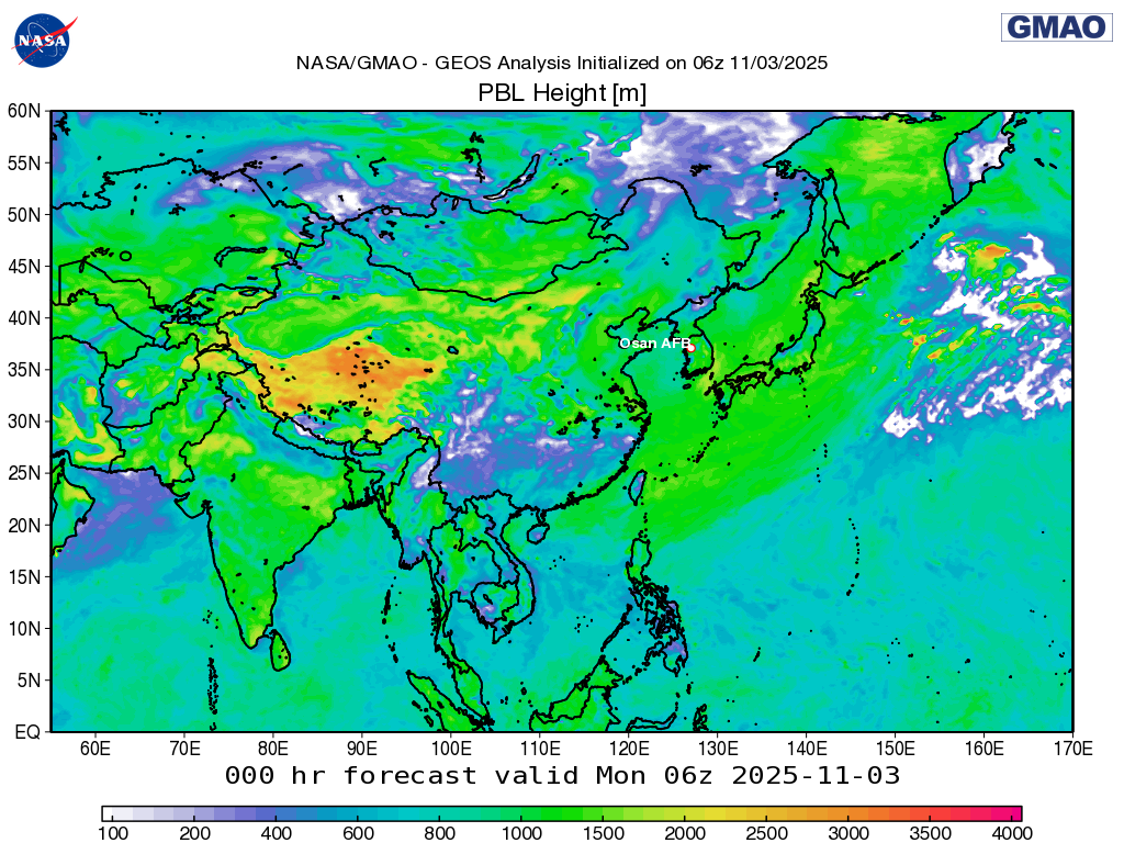 ACCLIP GMAO Mission Support Datagrams