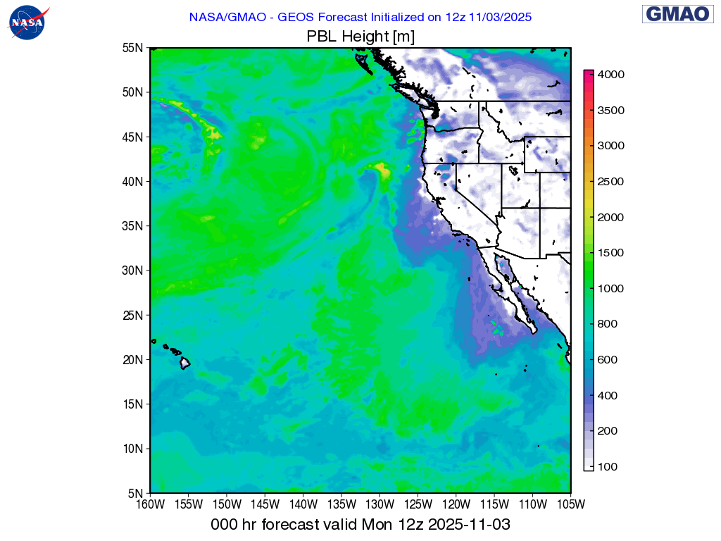 AEOLUS-CALVAL GMAO Mission Support WxMaps